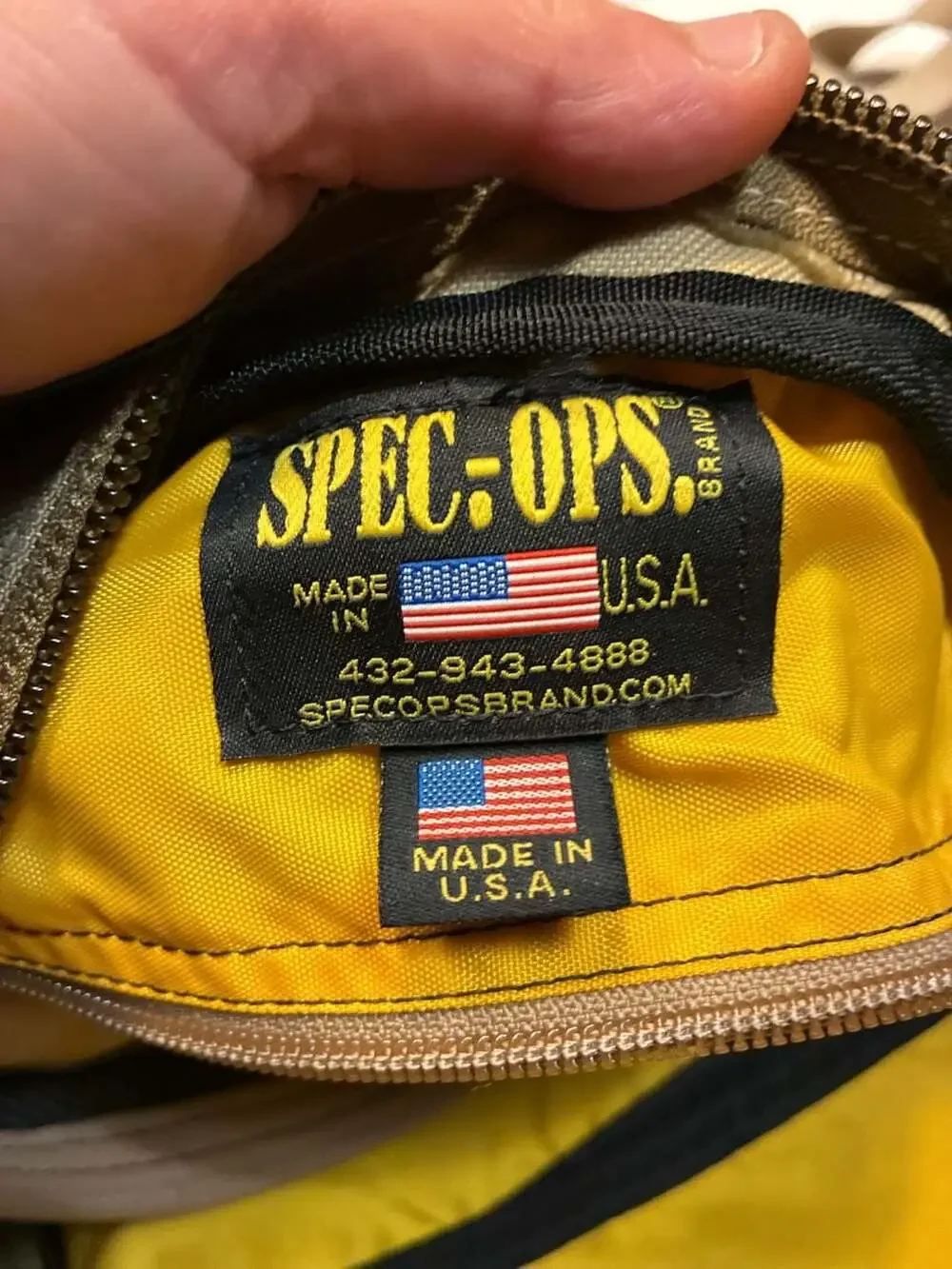 Spec-Ops Brand T.H.E. Pack Tactical Backpack in Desert Camouflage